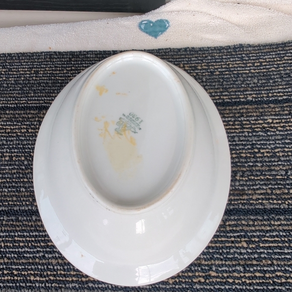 1930 United States Army Medical Department  World War II Oval Glass Bowl - Picture 9 of 10